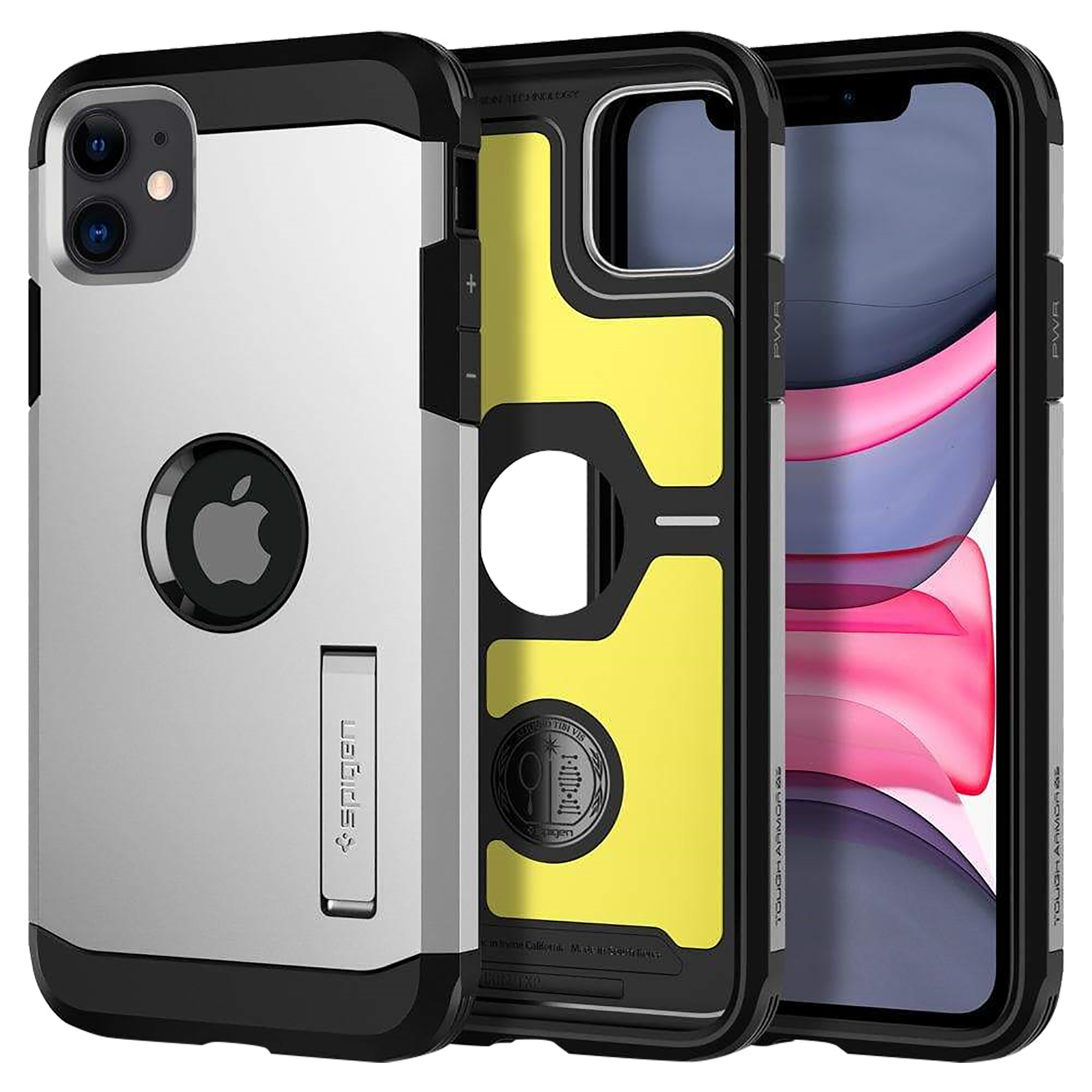 Buy Spigen Tough Armor TPU PC Back Case For iPhone 11 Air